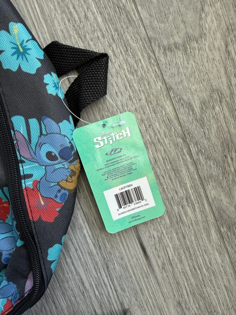 Disney backpack featuring